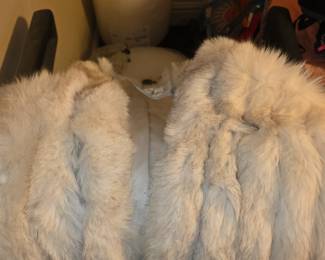 Fur coat-appears to be rabbit 