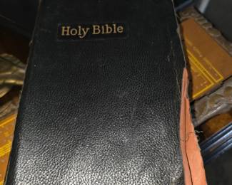 Vintage holy Bible 