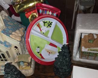 Christmas plates