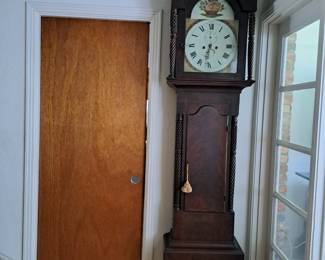 ANTIQUE TALL CASE CLOCK