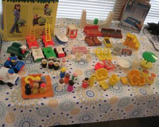 Accessories, Most Fischer Price People, Furniture, Cars etc