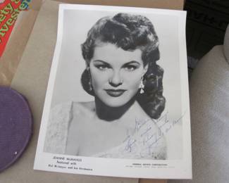 Autographed Jeanne McManus Studio Photo