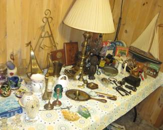 Collectibles-  Candles, Brass, Cast Iron