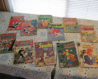 Vintage Comic Books (Well Worn) 