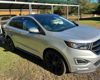 2016 Ford Edge Sport Racing Edition – 64K Miles, Custom Wheels, Leather Interior, Sony Stereo, Push Start, No Warning Lights, Super Clean. 