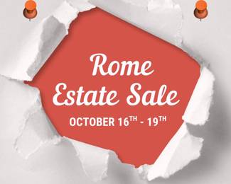 Rome Estate Sale - October 2025