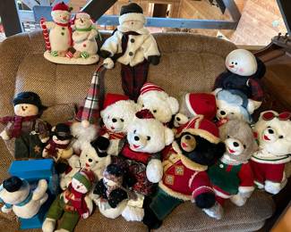 Stuffed Holiday Animals