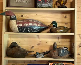 Wooden Duck Collection and Indoor Decor