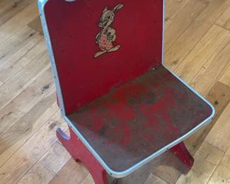 Vintage DIsney - Rabbit Child's Step Stool Chair