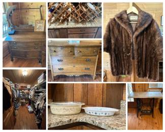 Rome Estate Sale - Great Clothing, Antique Furniture and Vintage Kitchen Pieces. 