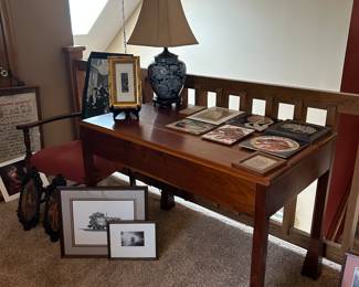 Beautiful and unique wood desk