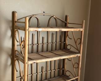 Bamboo shelf
