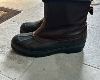 Sporto leather duck boots