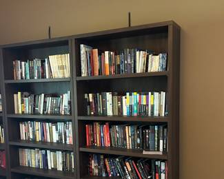Books and bookshelves