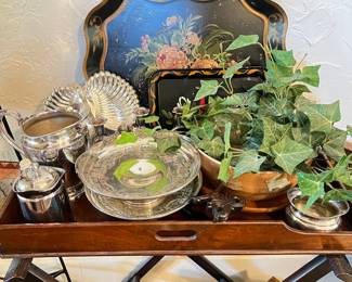 silverplate serving pieces