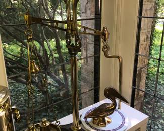 1 of 2 beautiful antique scales by Avery