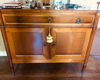 One of a pair of interesting chest/cabinets