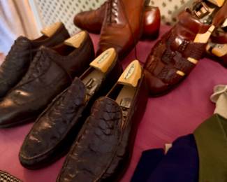 Fine Italian men’s shoes approx 9-9.5