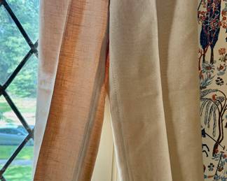 Iconic 1970s silk blend Gucci gold horse bit accents mens small/med. 