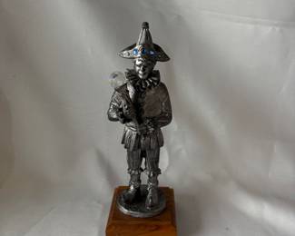 Michael Rickr pewter statue