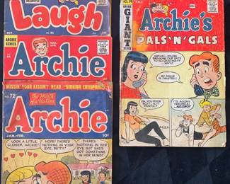 Assorted Archie Comic Books
