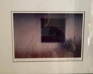 "Green Window" 1985 Harvey Stuart Gaylin, Signed