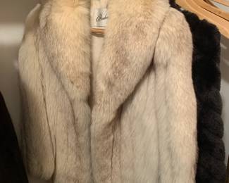 Fox Shorty Fur Coat, Abrahmasons, Oak Park Illinois