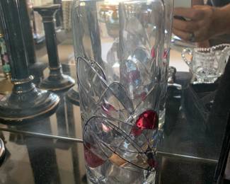 Fostoria Stained Glass Decanter