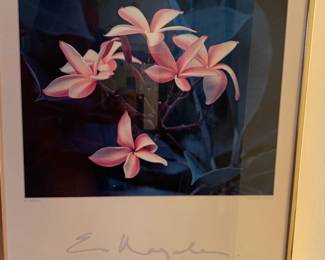 "Plumeria" by Edmund Naegle, Carmel California