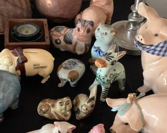 Assortment of Animals including Many, Many Pigs!