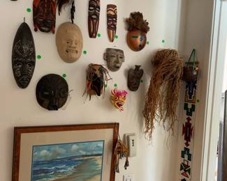 Assorted Collection Tribal Masks