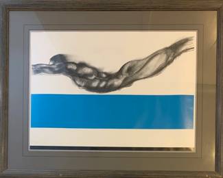 Poster from the Moscow Olympics
