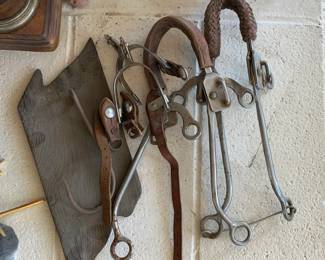 Bits, Stirrups, and Vintage Fishing Hook
