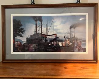 Signed #rd Thomas Neuman print