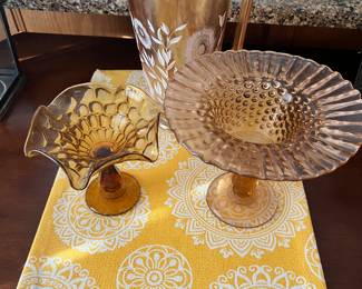 Misc glassware 