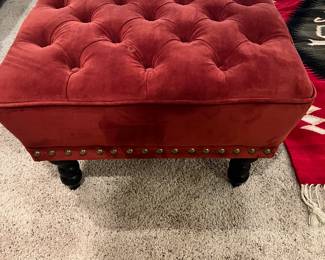 Red Ottoman 