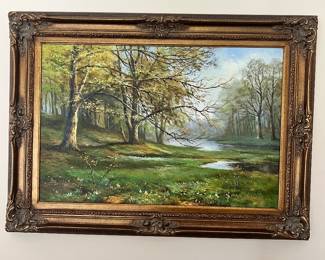 Oil on canvas