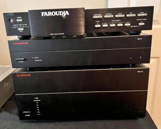 Speaker craft and Faroudja components 