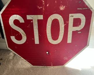 Stop sign