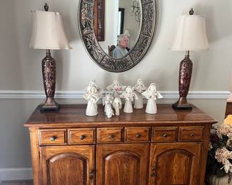 Oak buffet