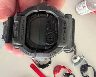 18 Casio G-Shock watches 