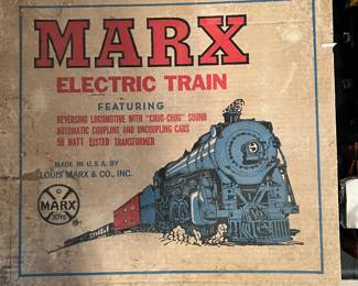 Marx train set in box