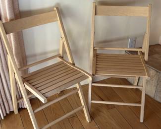 Wooden Folding Chairs