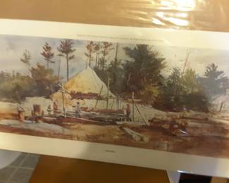 "The Sawmill" by Jack Deloney - double sign - unframed