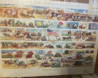 # America's Cotton Heritage" by Jack Deloney - double digned- unframed