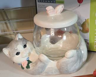Cat Cookie Jar from the 80's