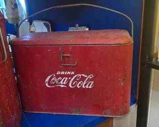 Another Antique Coke Cooler