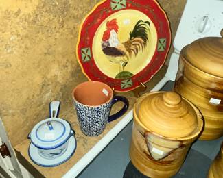 ROOSTER PLATE