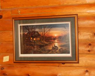Terry Redlin SIGNED Framed Print