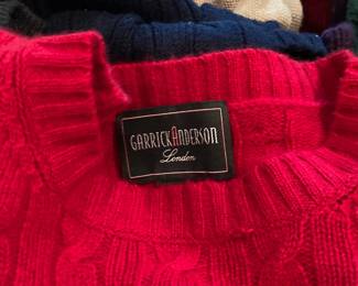 Cashmere crew neck sweaters, most Ralph Lauren, ex large